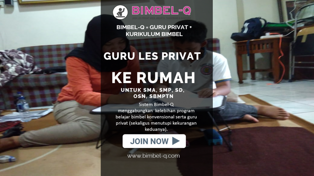 GURU LES PRIVAT DI Rawamangun Jakarta Timur UNTUK SMA