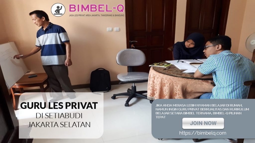 LES PRIVAT DI SETIABUDI JAKARTA SELATAN