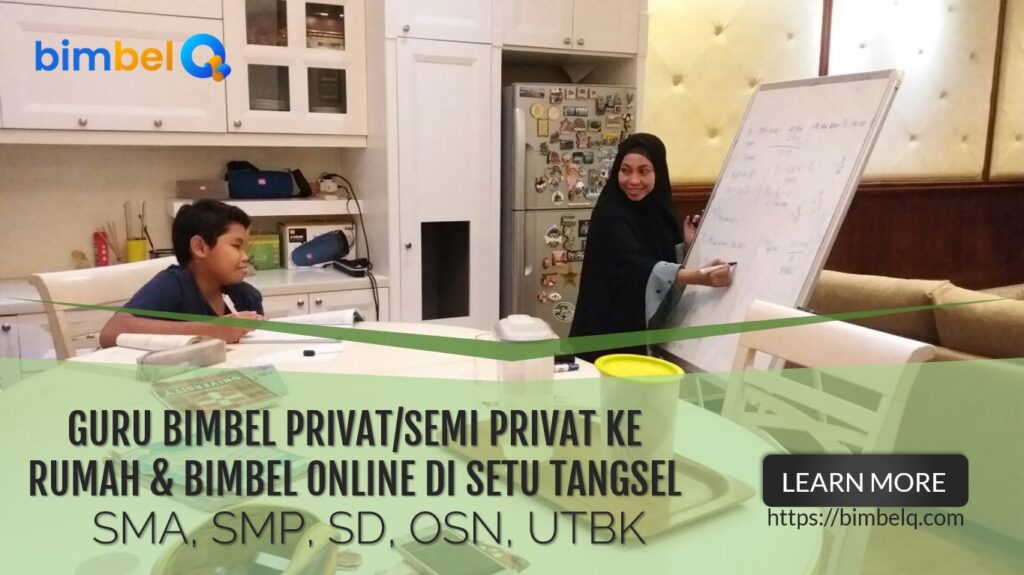 LES PRIVAT DI SETU KOTA TANGERANG SELATAN 