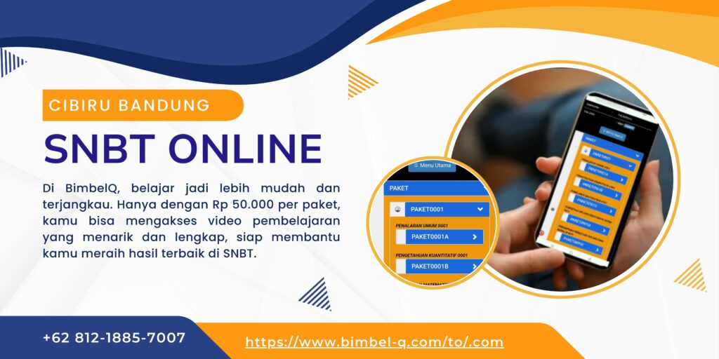 SNBT ONLINE CIBIRU BANDUNG