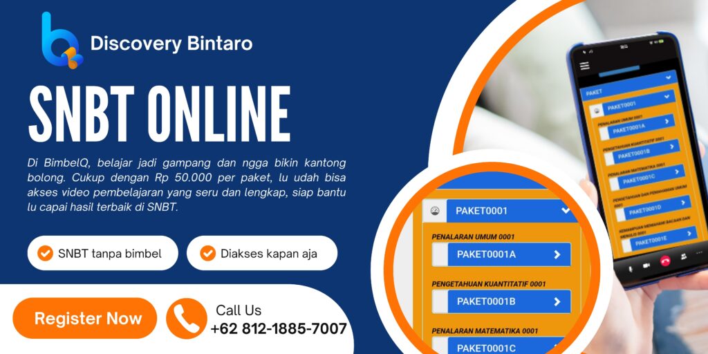 SNBT ONLINE DISCOVERY BINTARO