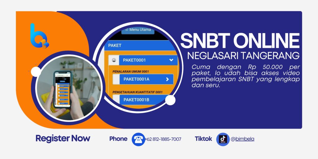 SNBT ONLINE NEGLASARI TANGERANG