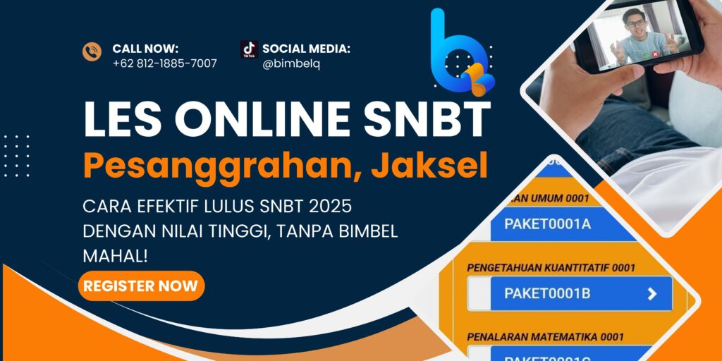 SNBT ONLINE PESANGGRAHAN JAKSEL
