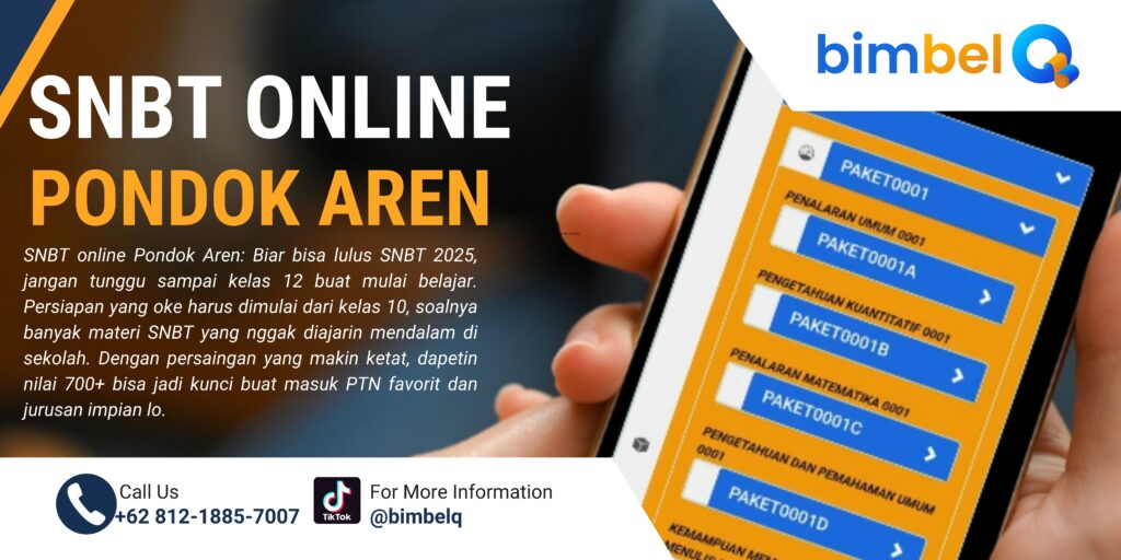 SNBT ONLINE PONDOK AREN