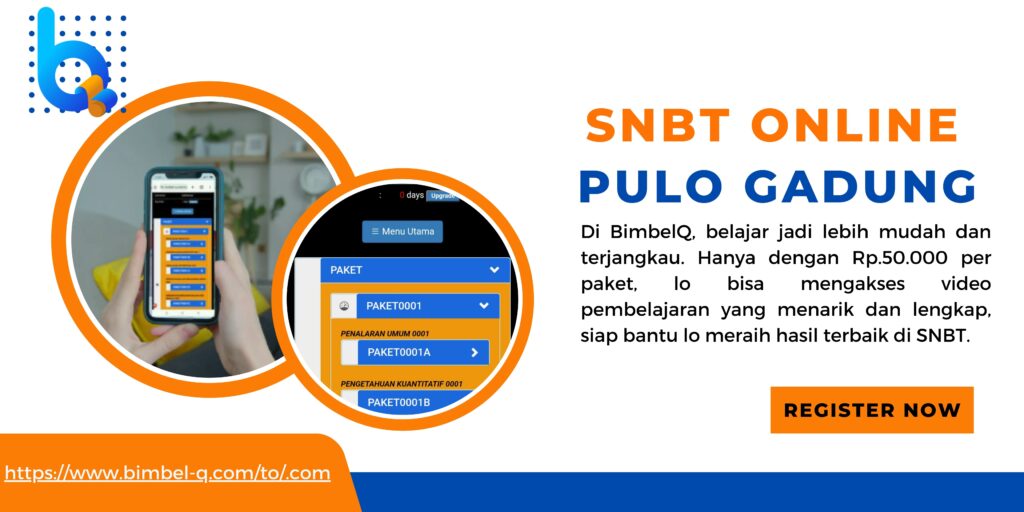 SNBT ONLINE PULO GADUNG