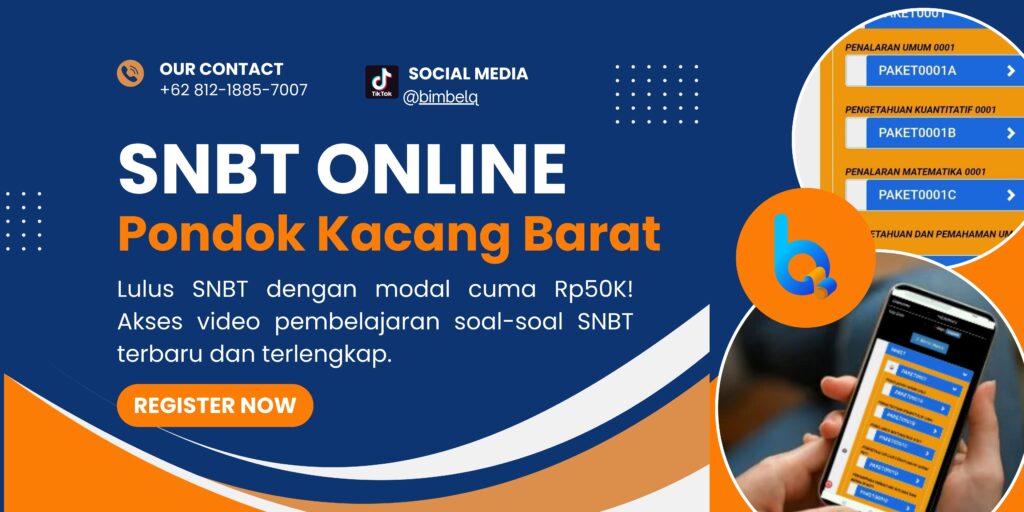 SNBT ONLINE PONDOK KACANG BARAT