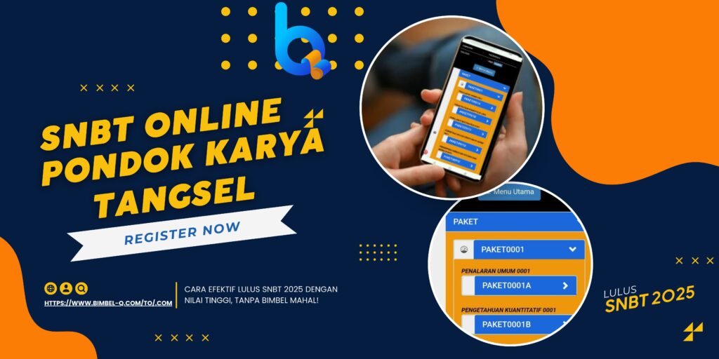SNBT ONLINE PONDOK KARYA